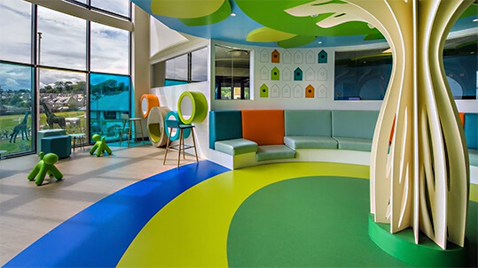 Royal Aberdeens Children's Hospital forbo flooring case studies